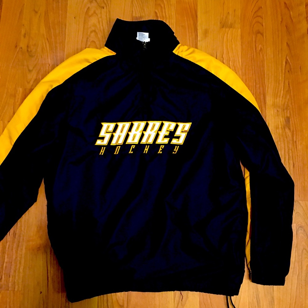 Buffalo Sabres Hockey 1/2 Zip Up Jacket